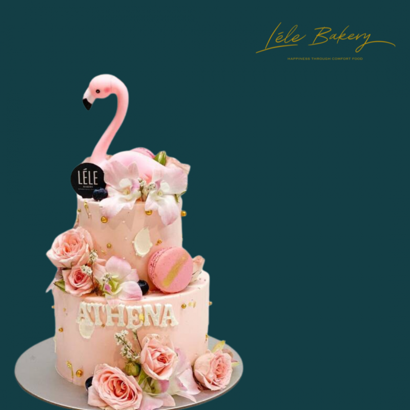 Flamingo Cake