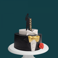 Gentlemen Suit Cake