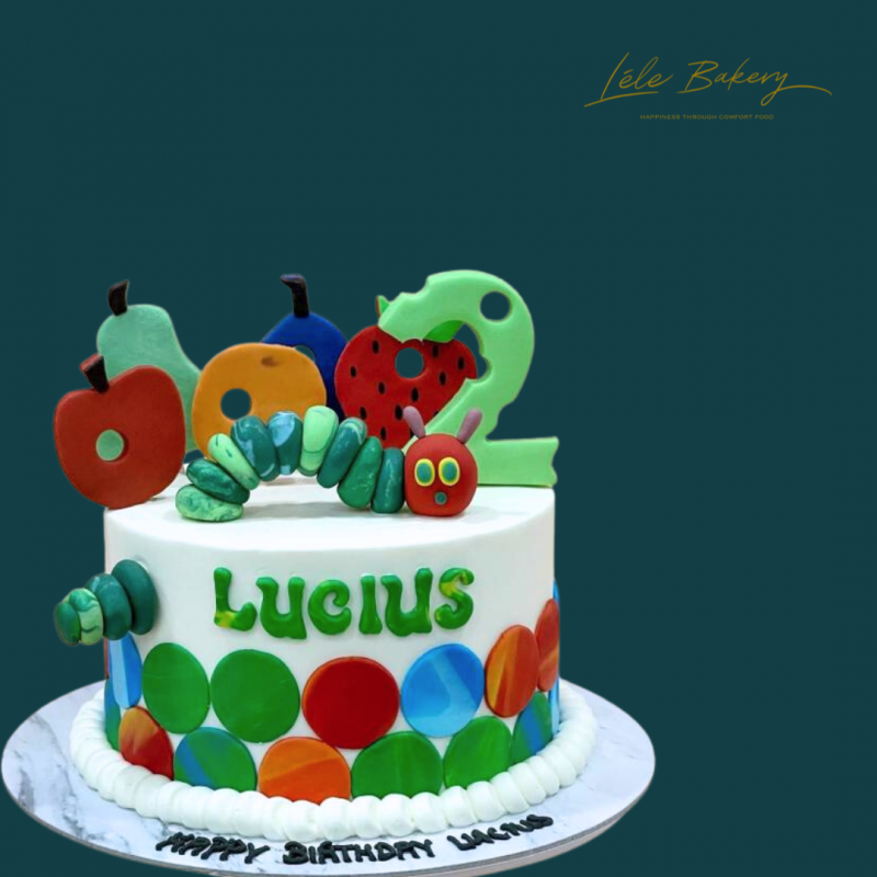 Hungry Caterpillar Cake
