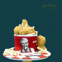 KFC Fried Chicken Cake