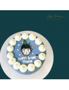 Korean Minimalist Cake