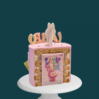 Labubu-Inspired Yoga Series Blindbox Cake