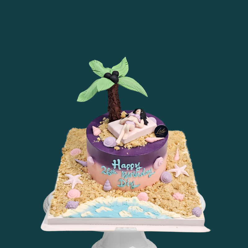 Lady Beach Cake