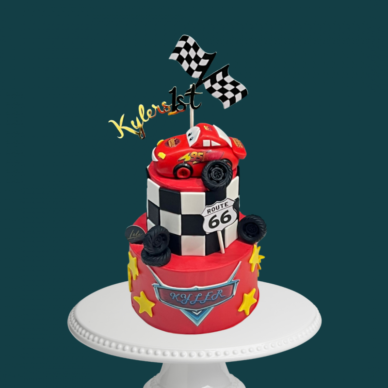 Racing Car Cake