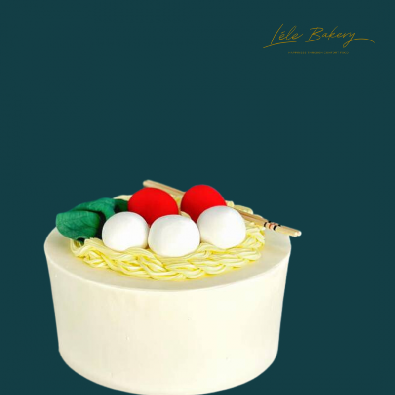 Longevity Noodles Cake