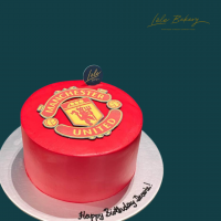 Manchester United Logo Cake