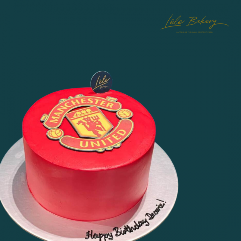 Manchester United Logo Cake
