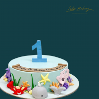 Marine Creatures Cake