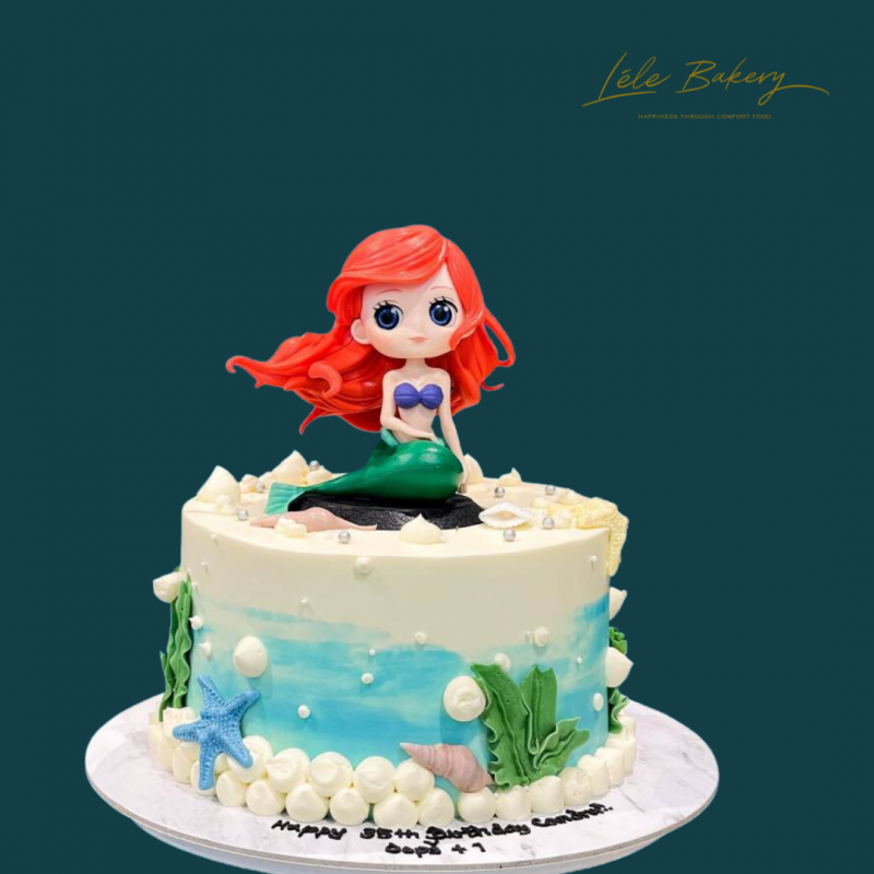 Mermaid Ariel Cake