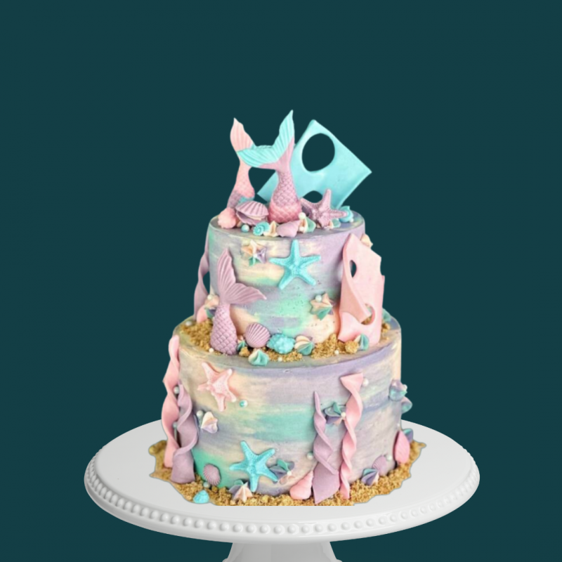 Mermaid Underwater Cake