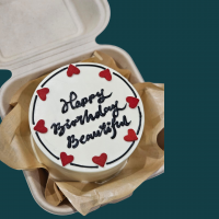 Mini Hearts Bento Cake