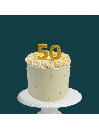 Minimalist Birthday Cake
