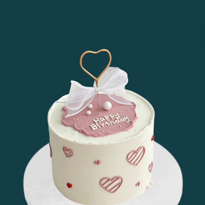 Minimalist Princess Cake