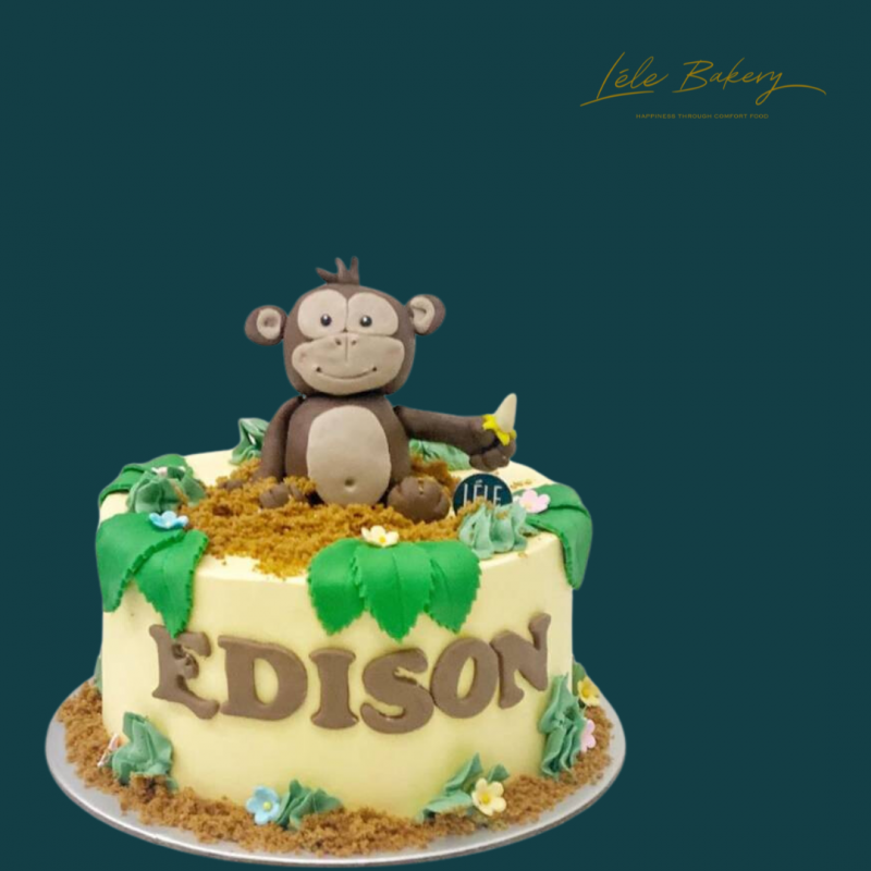 Monkey's Birthday Cake