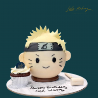 Naruto Pinata Cake