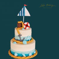 Nautical Pirate Cake