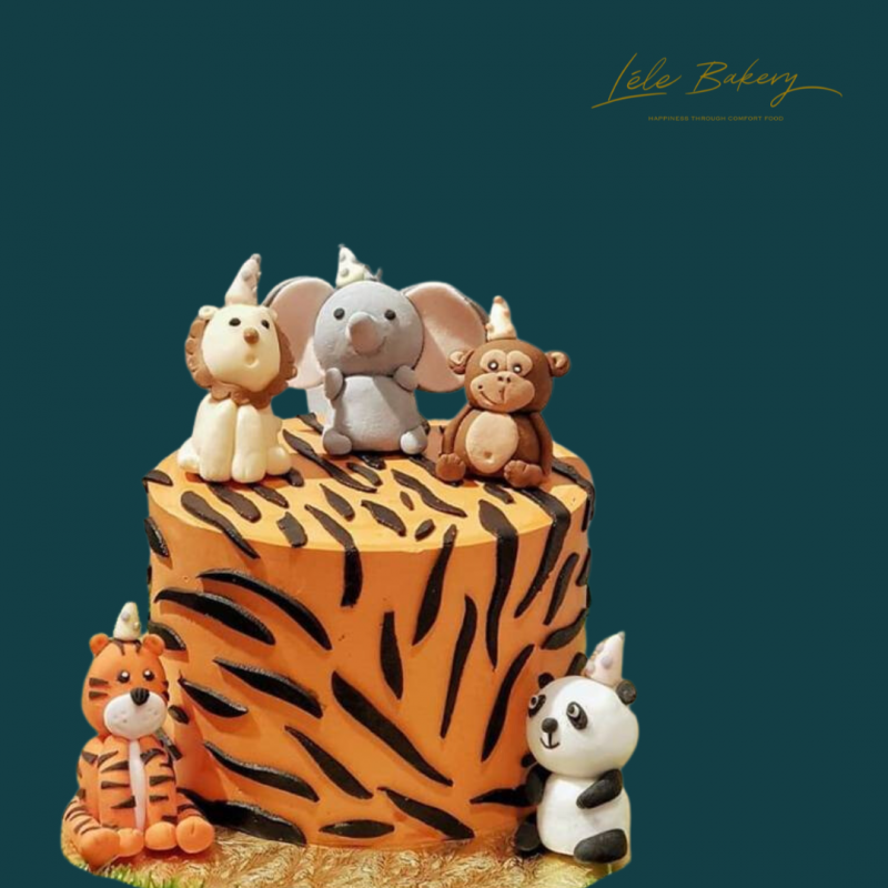 Party Animals Safari Cake