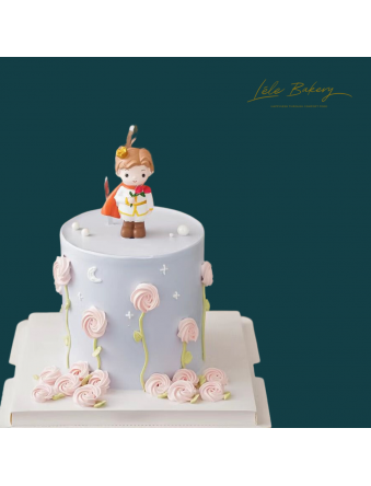 Pastel Little Prince Cake