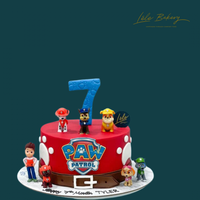 Paw Patrol Belt Cake