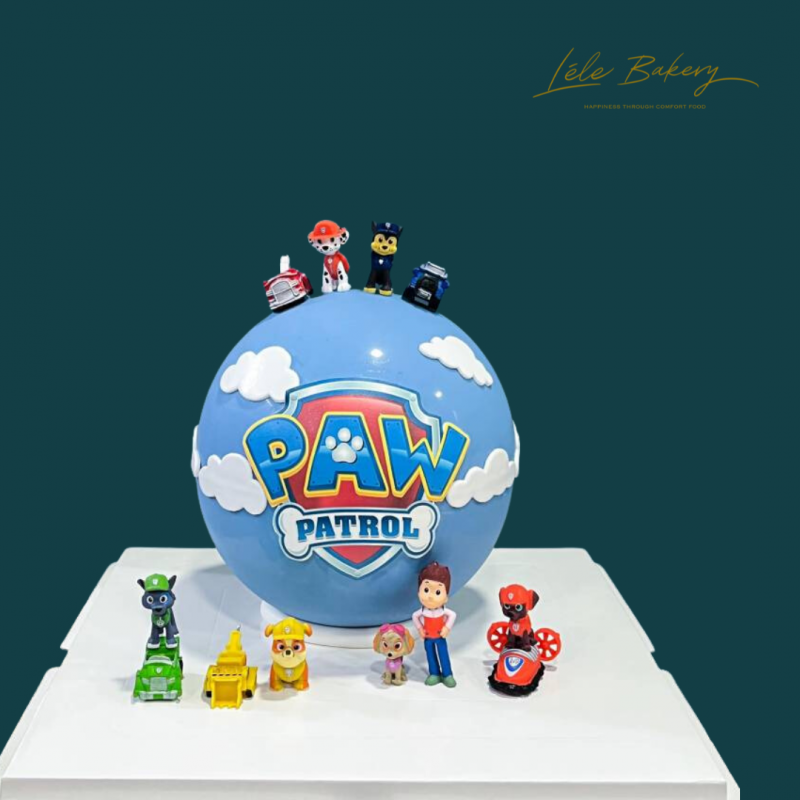 Paw Patrol Pinata Cake