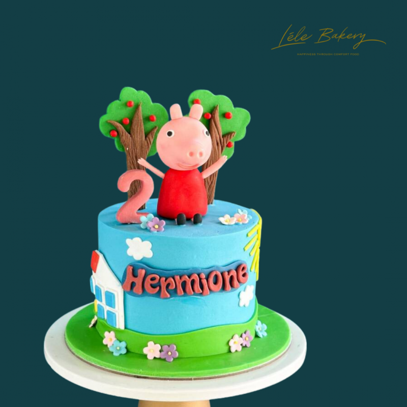 Peppa Pig Birthday Cake