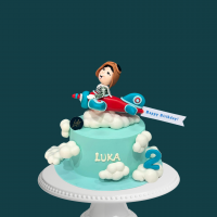 Pilot Aeroplane Cake