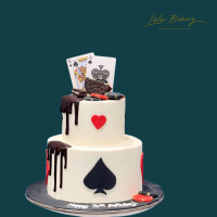 Poker Chips Cake