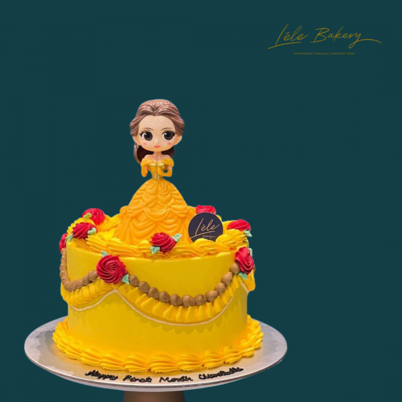Princess Belle Vintage Cake