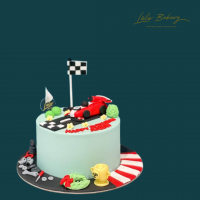Racer Car Cake