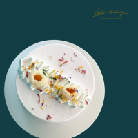 Rose Lychee Cake