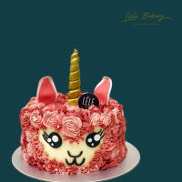 Rosy Sheep Cake
