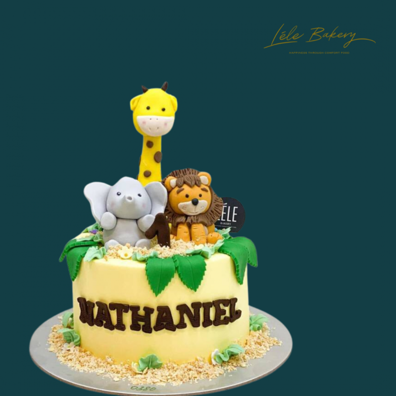 Savannah Animals Cake