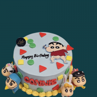 Shin Chan Character Cake