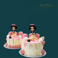 Snow White Princess Cake