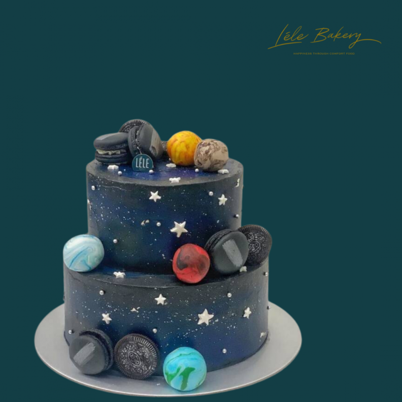 Space Galaxy Cake