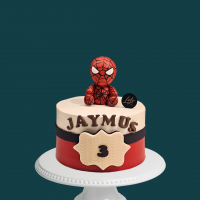 Spiderman Birthday Cake