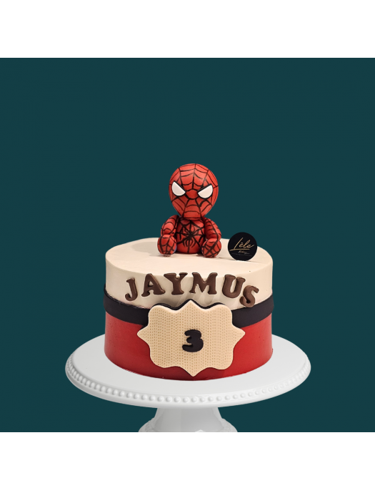 Spiderman Birthday Cake