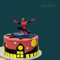 Spiderman Dawn Cake