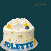 Starry Cloudy Cake