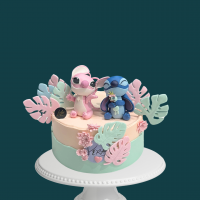 Stitch Family Cake