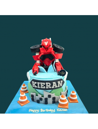 Tobots Cake