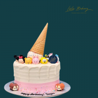 Tsum Tsum Drippy Cake
