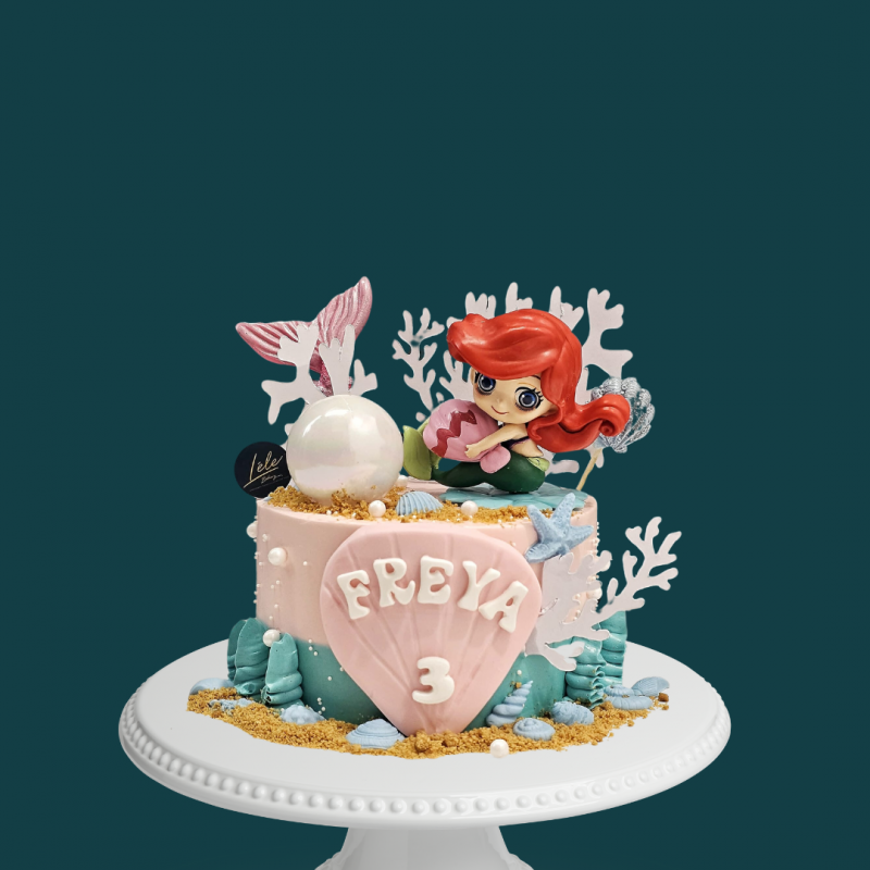 Under the Sea Mermaid Cake
