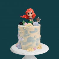 Underwater Mermaid Ariel Cake