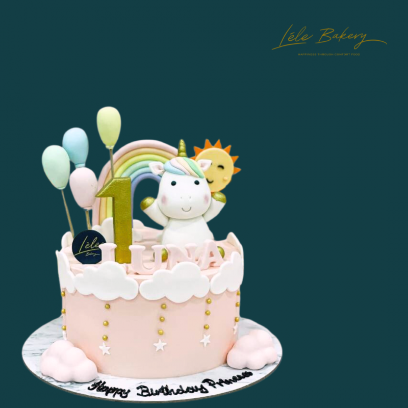 Unicorn Wonderland Cake