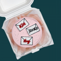 Love Letters Bento Cake