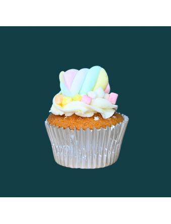 Vanilla Marshmallow Cupcakes