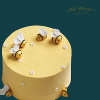 Yellow Bees Cake