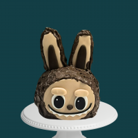 Mini Zimomo Labubu Cake
