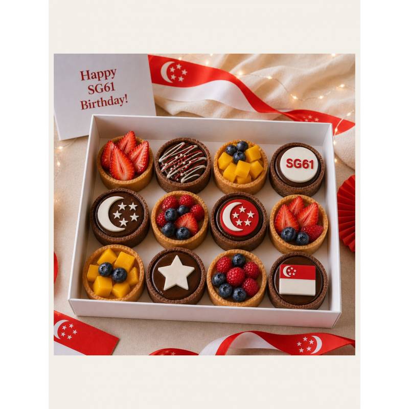 SG61 National Day Mini Tart Box (12pcs)